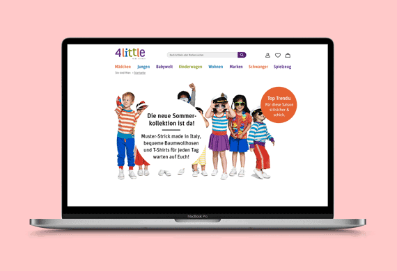 4little Brandingkonzept für Kids
