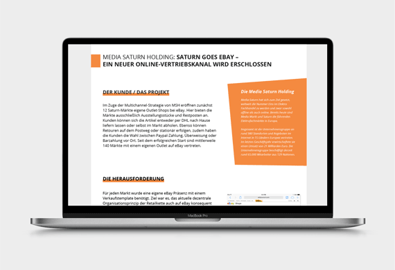 Case Studies Seiten